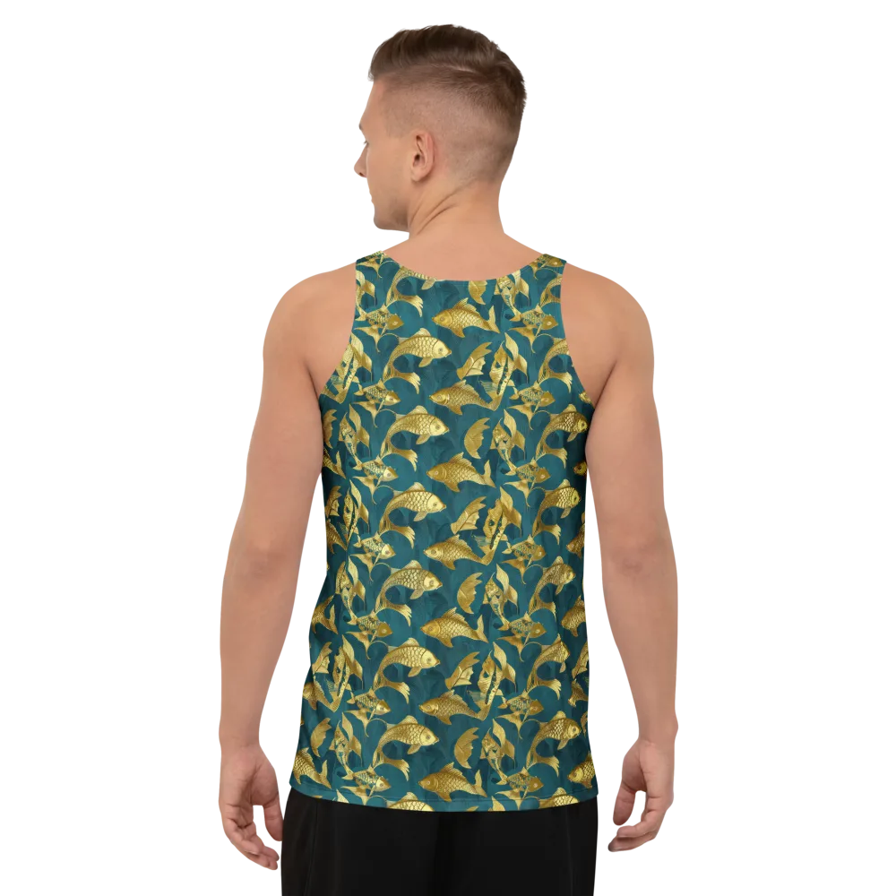 Tidal Aureole on Men's Tank Top — Back