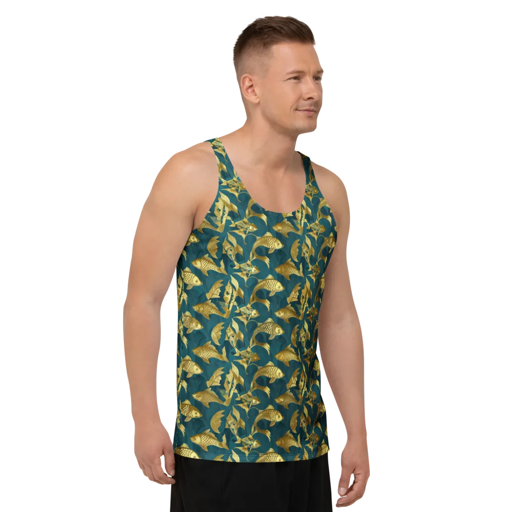 Tidal Aureole on Men's Tank Top — Right Front
