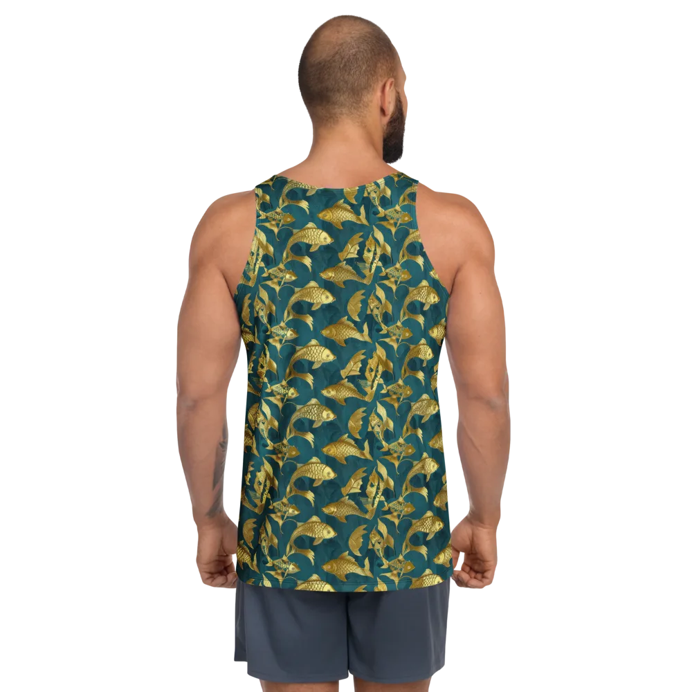Tidal Aureole on Men's Tank Top — Back
