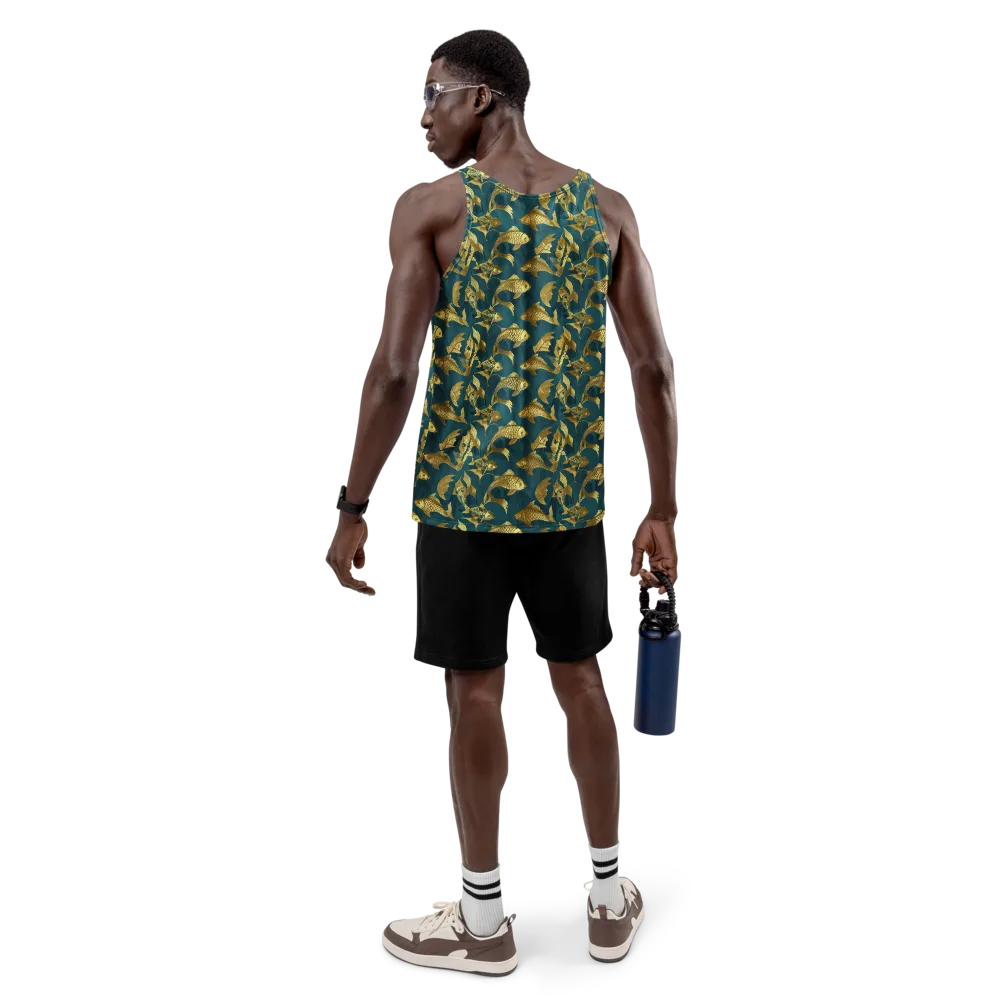 Tidal Aureole on Men's Tank Top — Back
