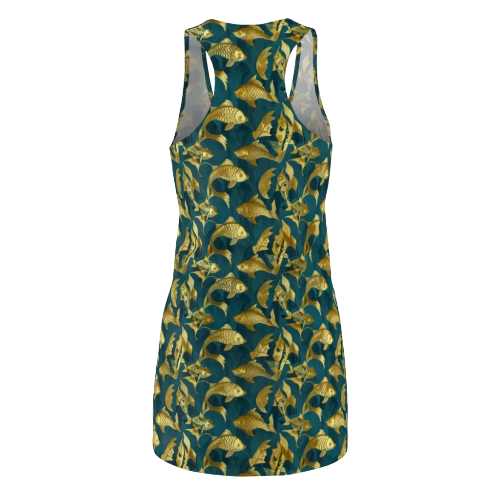 Tidal Aureole on Racerback Dress — Back
