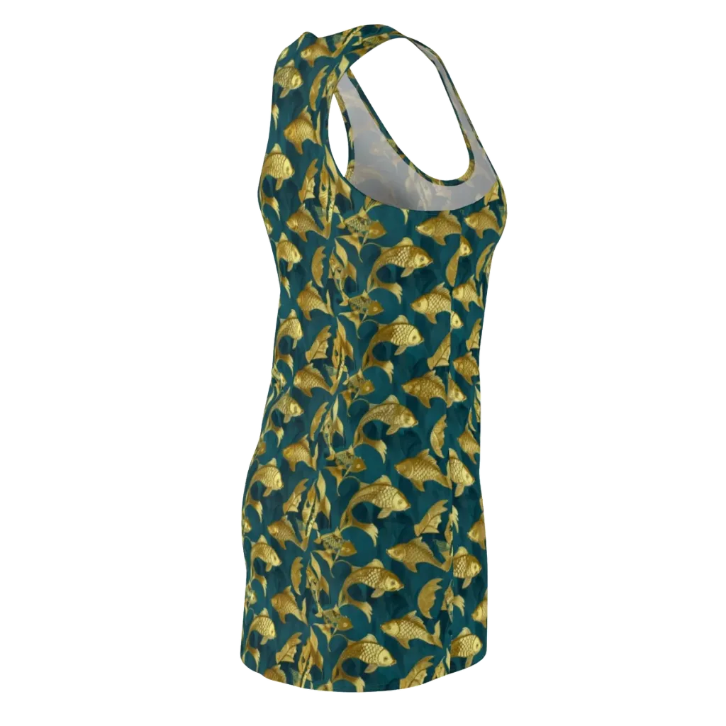 Tidal Aureole on Racerback Dress — Back Side
