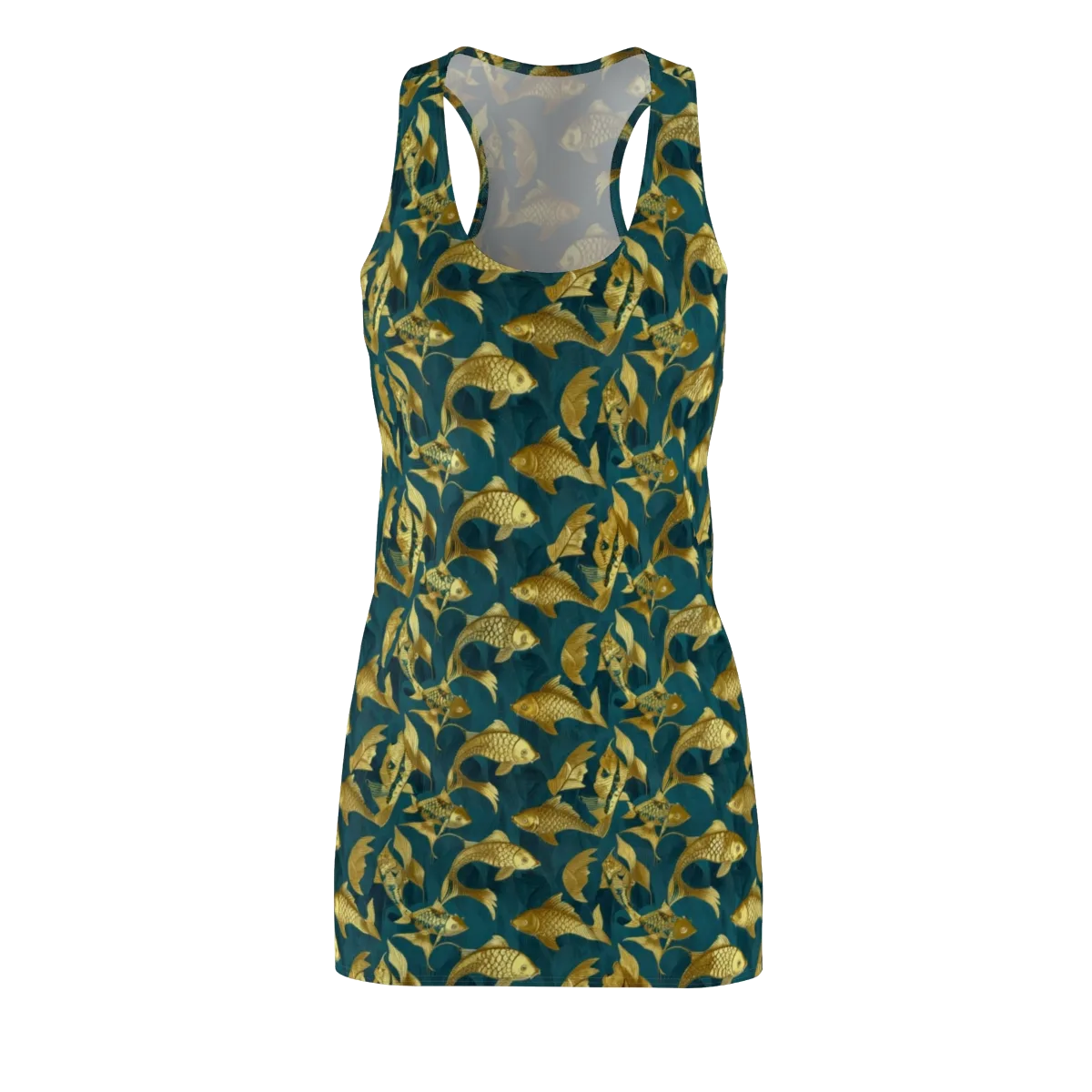Tidal Aureole on Racerback Dress — Front