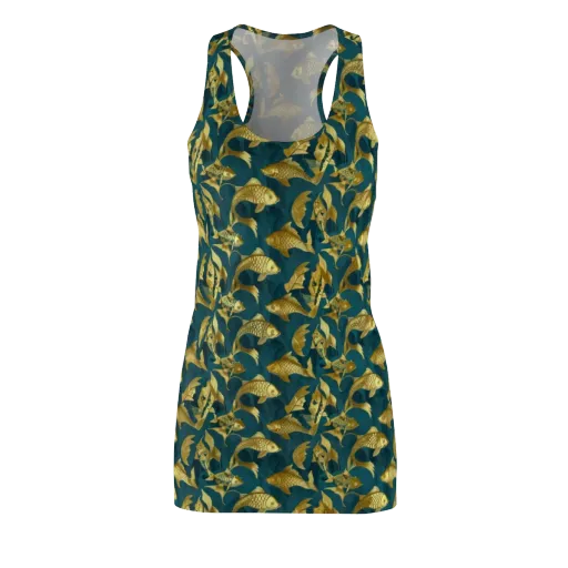 Tidal Aureole on a Racerback Dress