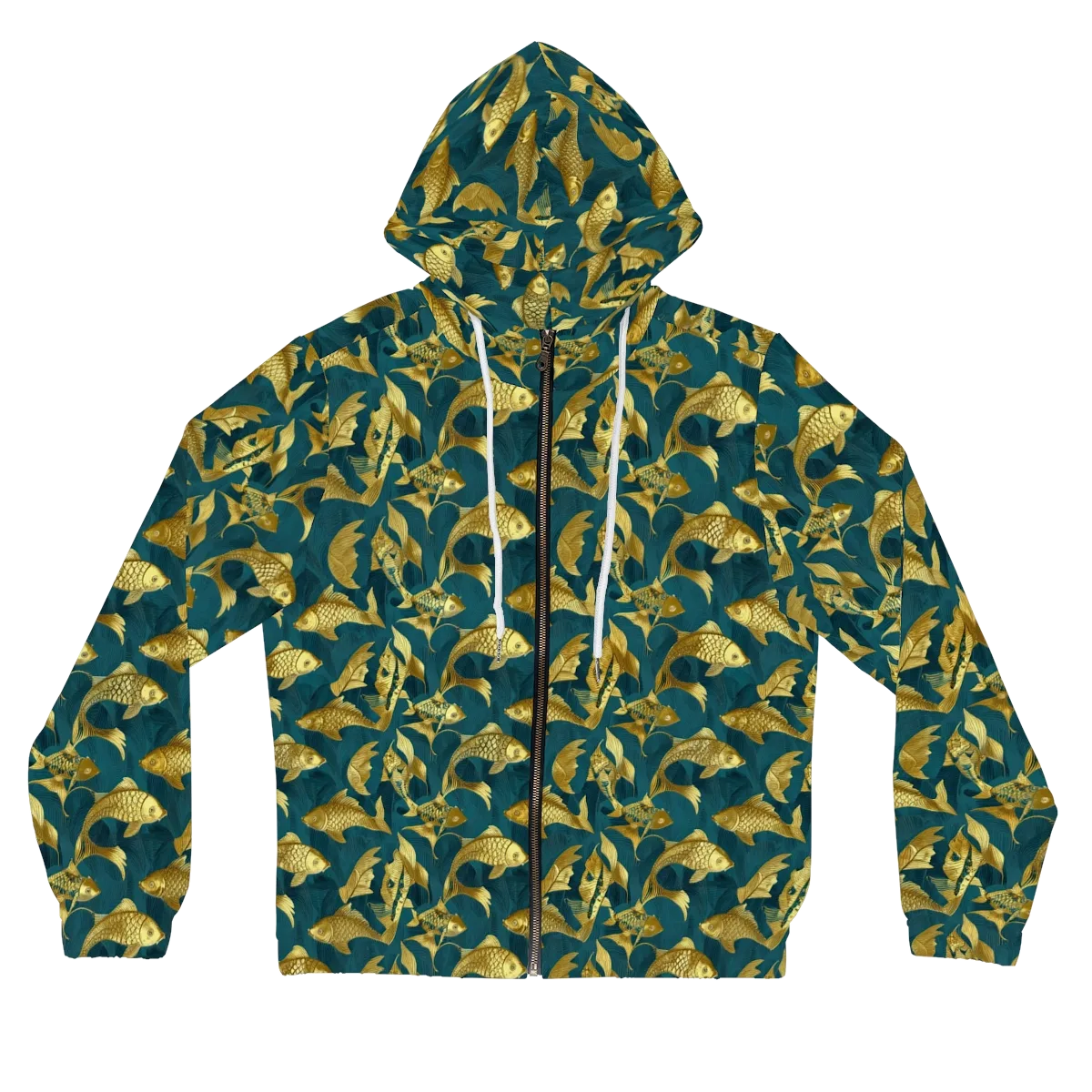 Tidal Aureole on Women's Full-Zip Hoodie — Front