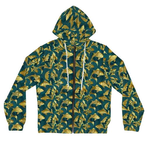 Tidal Aureole on a Women's Full-Zip Hoodie