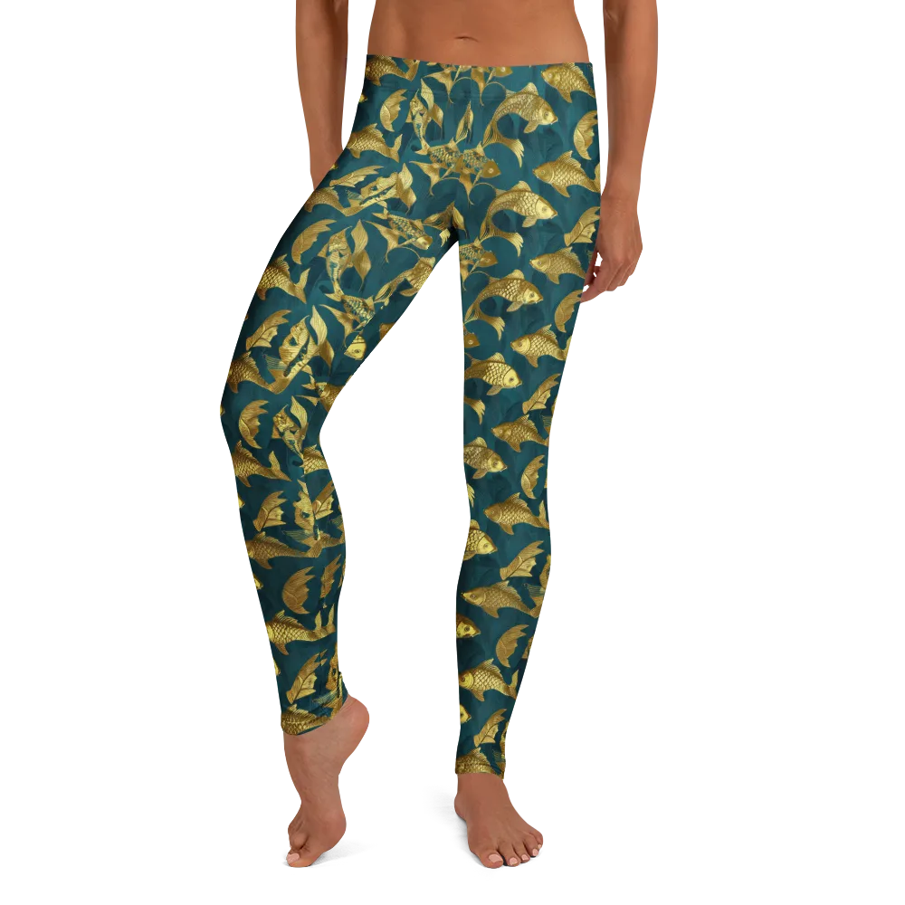 Tidal Aureole on Leggings — Front
