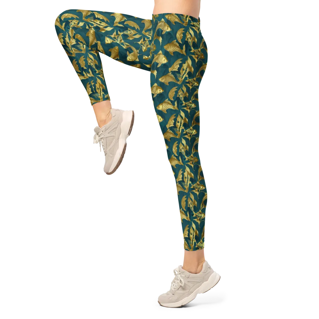 Tidal Aureole on Leggings — Left
