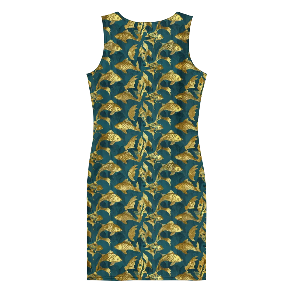 Tidal Aureole on Bodycon Dress — Back