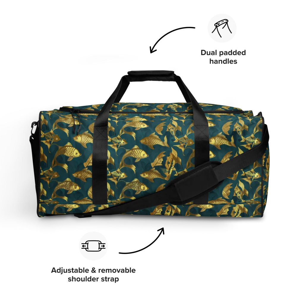 Tidal Aureole on Duffle Bag — Front