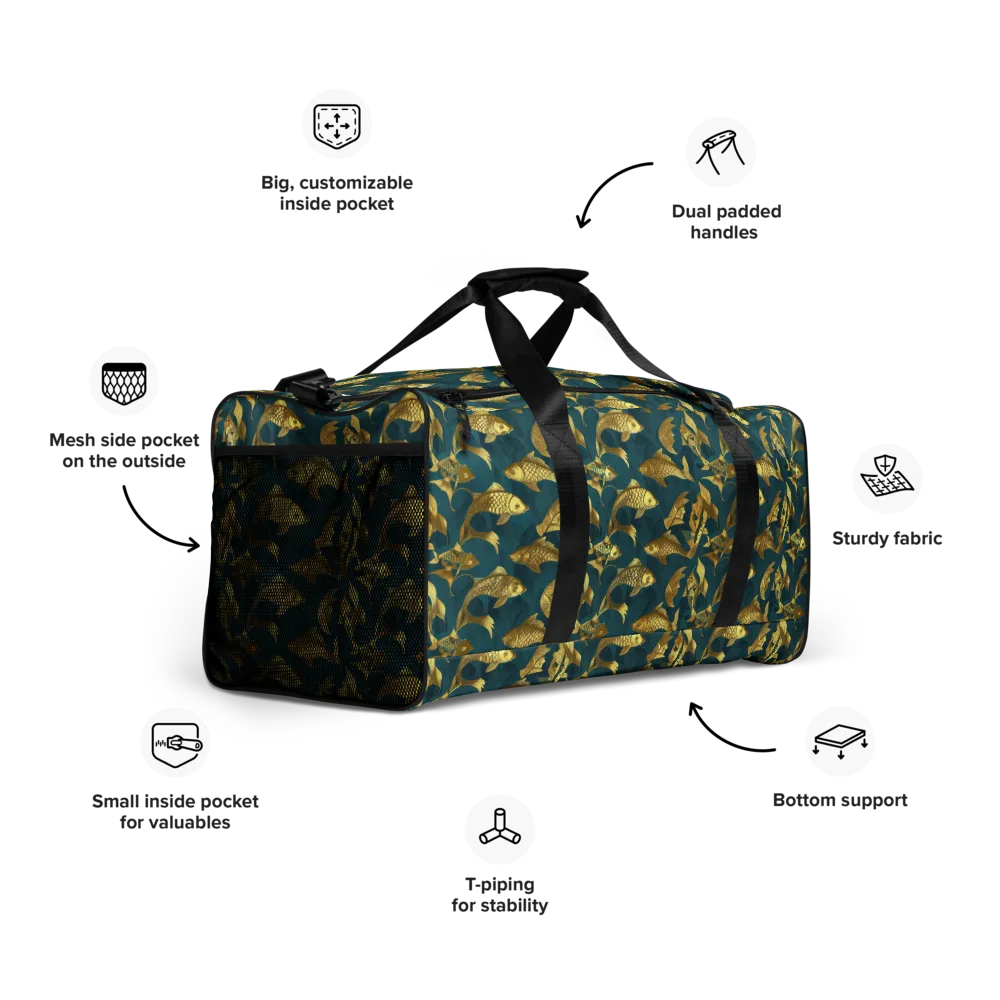 Tidal Aureole on Duffle Bag — Right Front