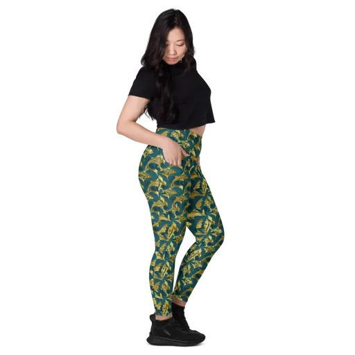 Tidal Aureole on a Leggings with Pockets