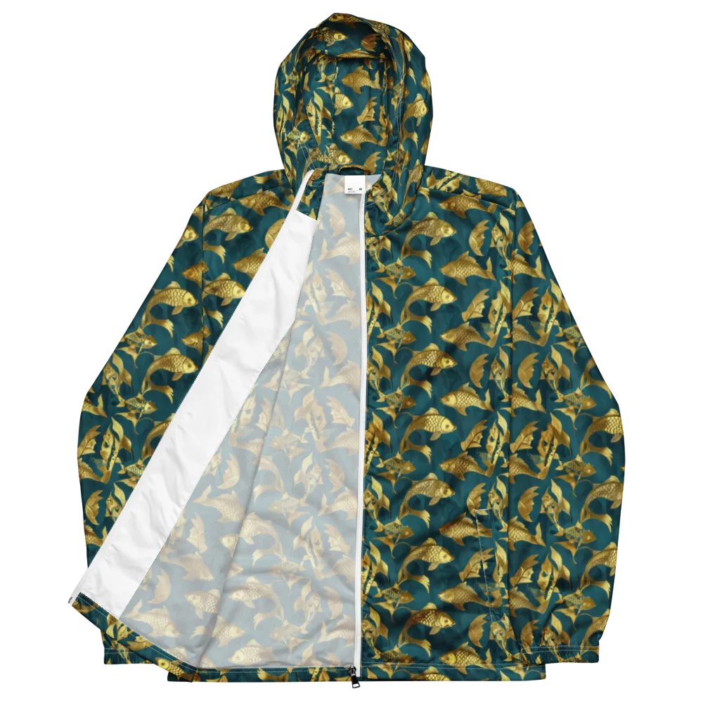 Tidal Aureole on Men's Windbreaker — Front