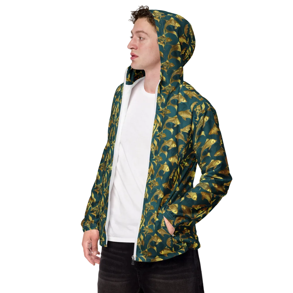 Tidal Aureole on Men's Windbreaker — Left Front