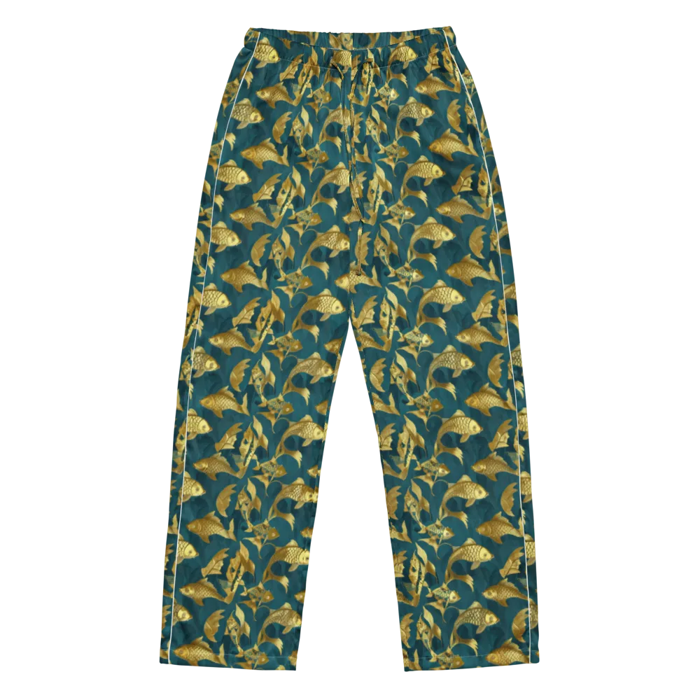 Tidal Aureole on Women's Pajama Pants — Front