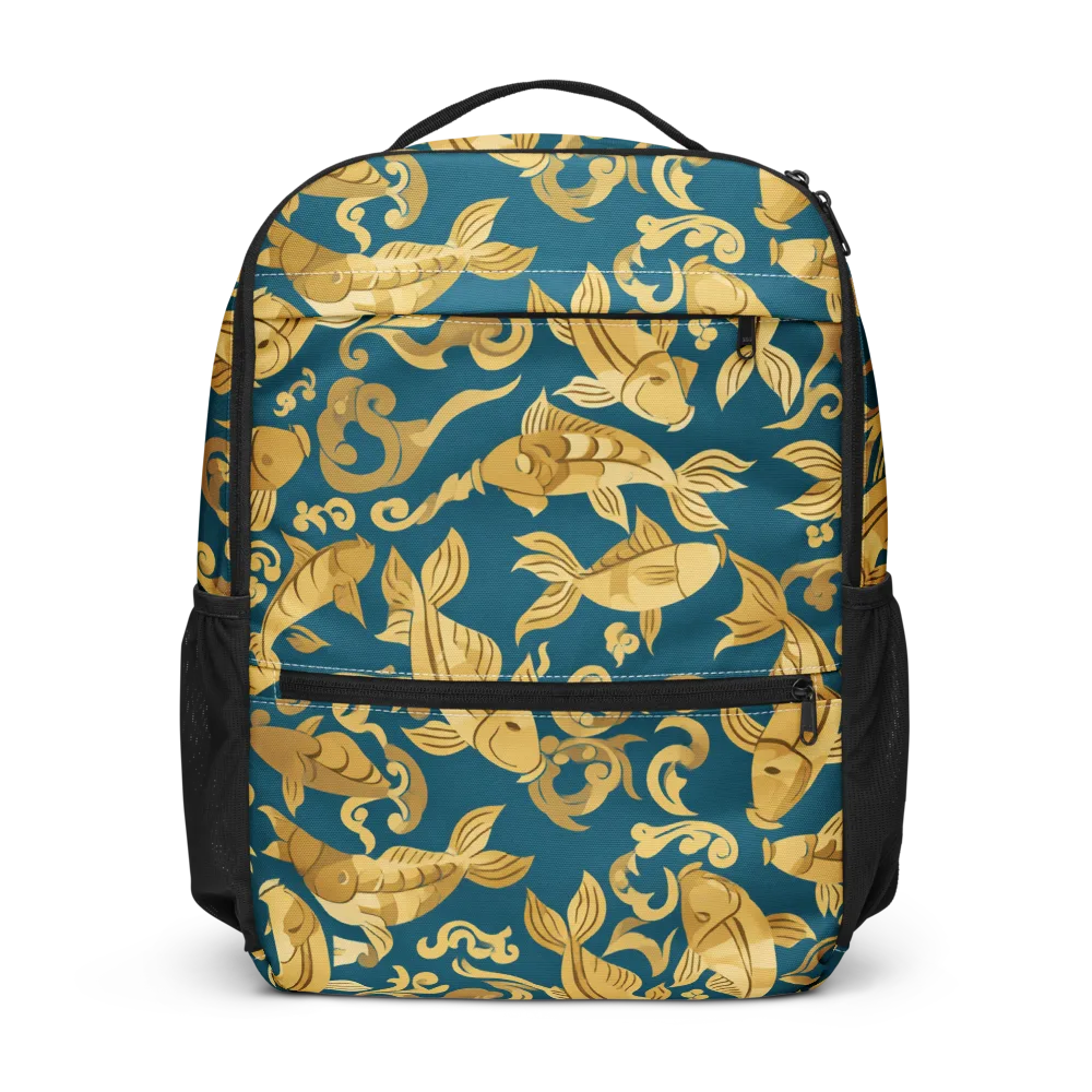 Golden Pond on Utility Backpack — Front