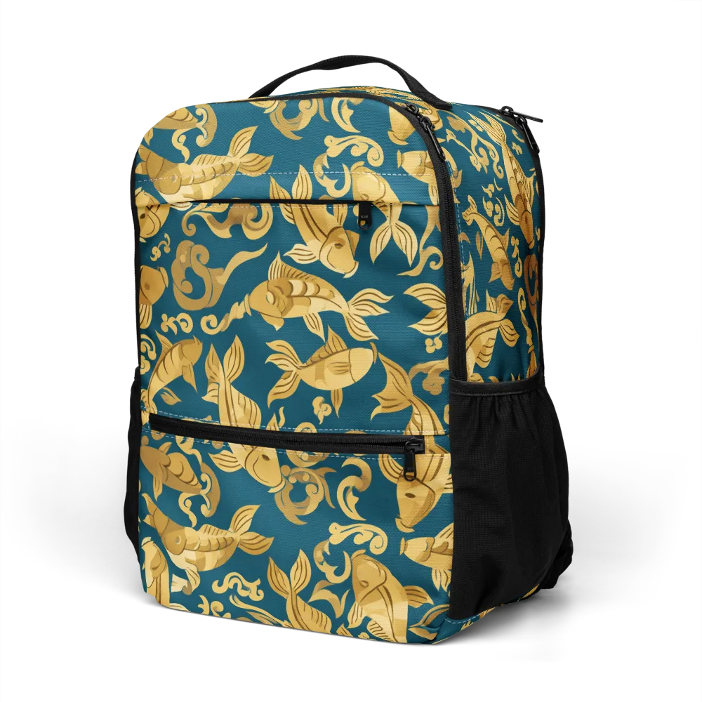 Golden Pond on Utility Backpack — Left Front