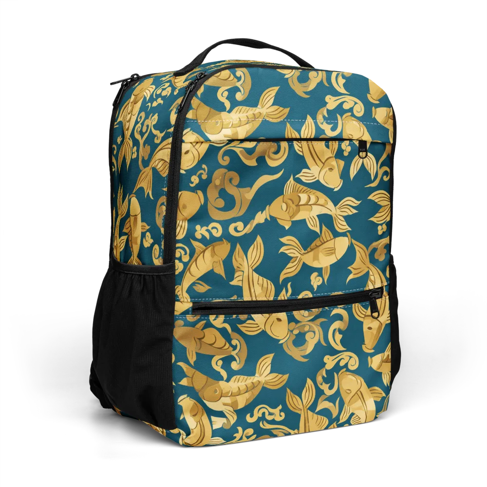 Golden Pond on Utility Backpack — Right Front