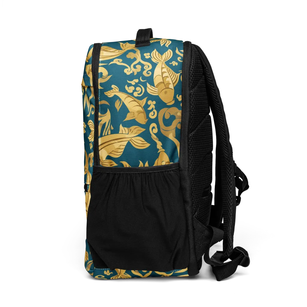 Golden Pond on Utility Backpack — Left