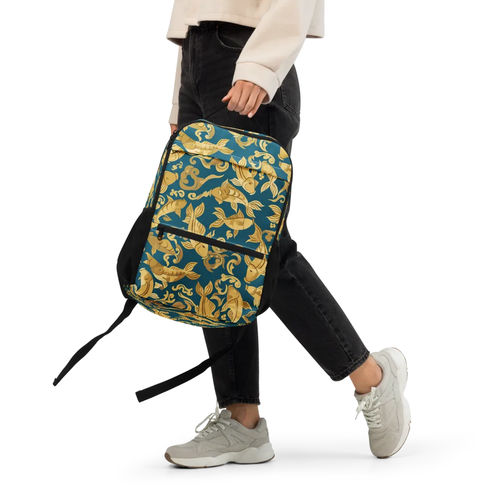 Golden Pond on Utility Backpack — Front