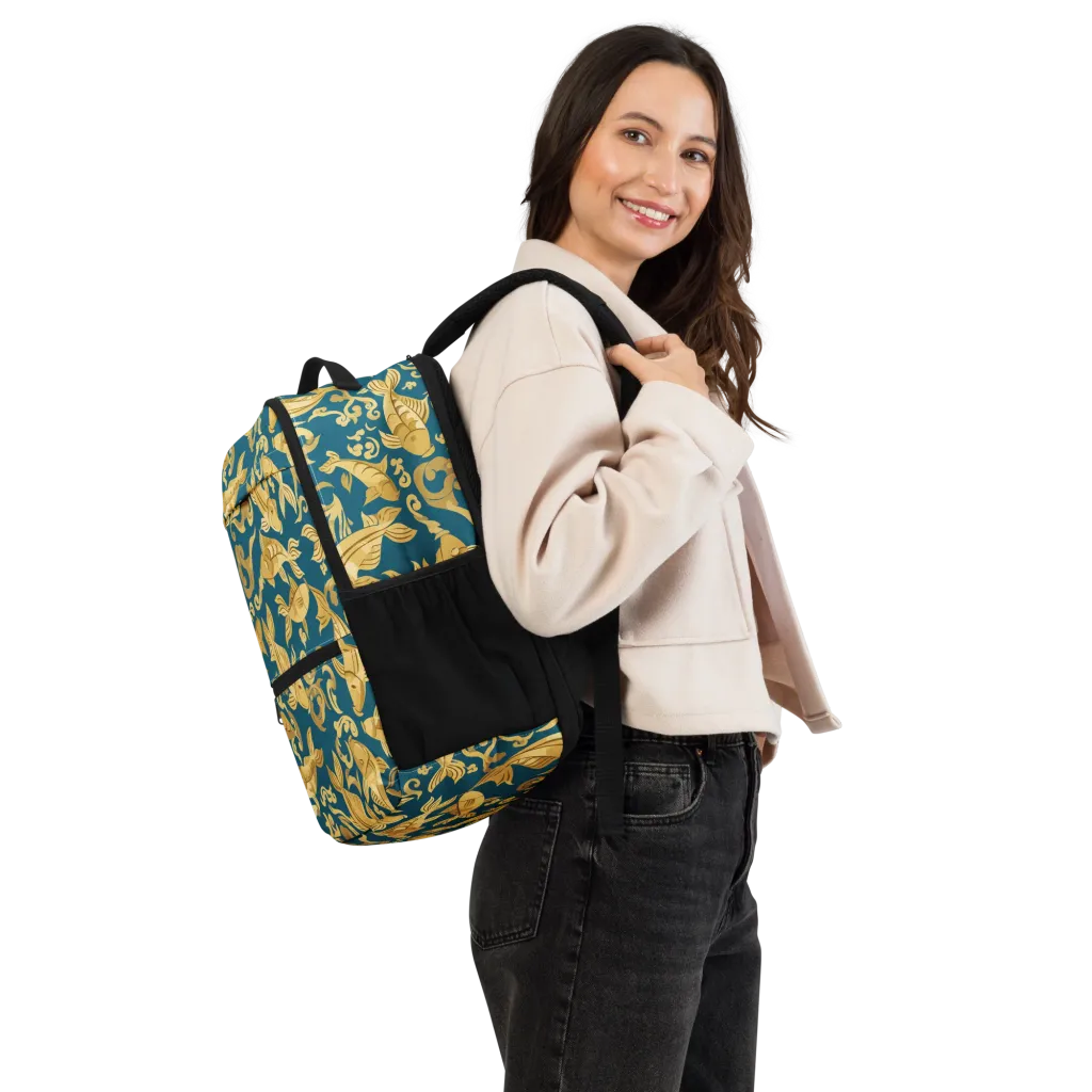 Golden Pond on Utility Backpack — Right
