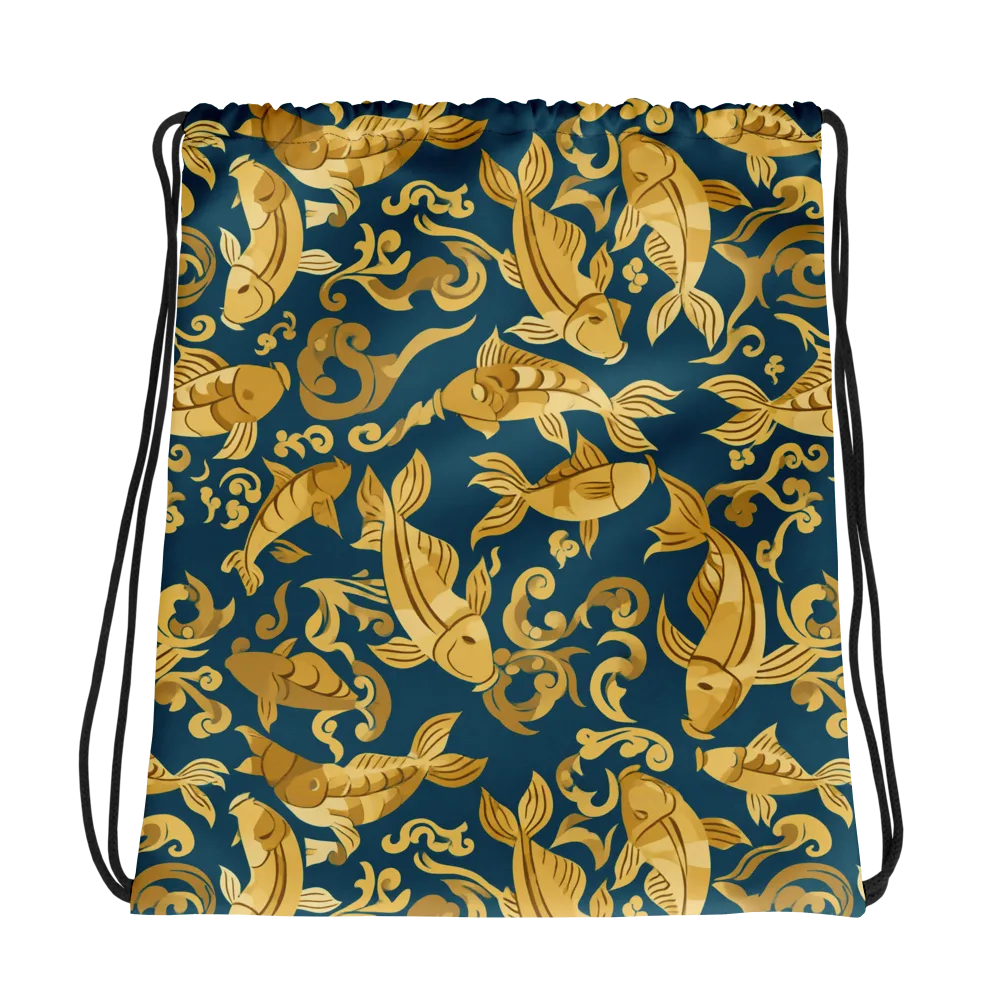 Golden Pond on Drawstring Bag — Photo