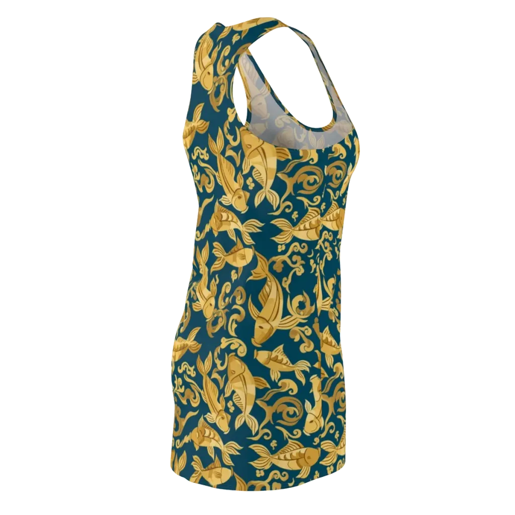Golden Pond on Racerback Dress — Back Side