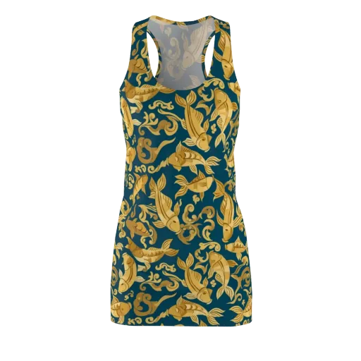 Golden Pond on a Racerback Dress
