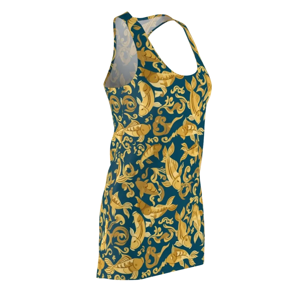 Golden Pond on Racerback Dress — Front Side