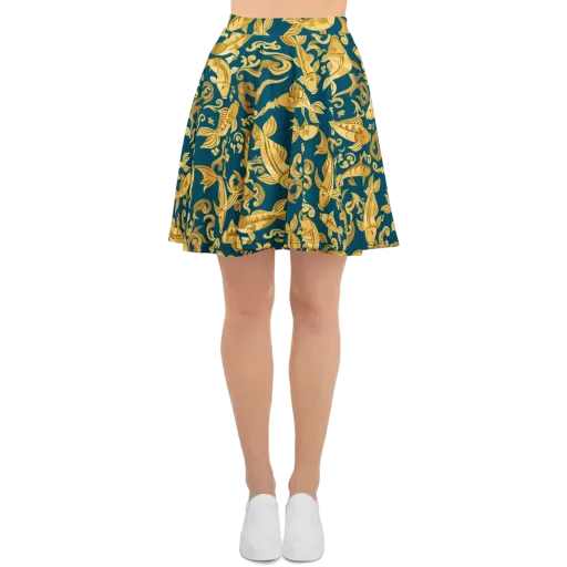 Golden Pond on a Skater Skirt