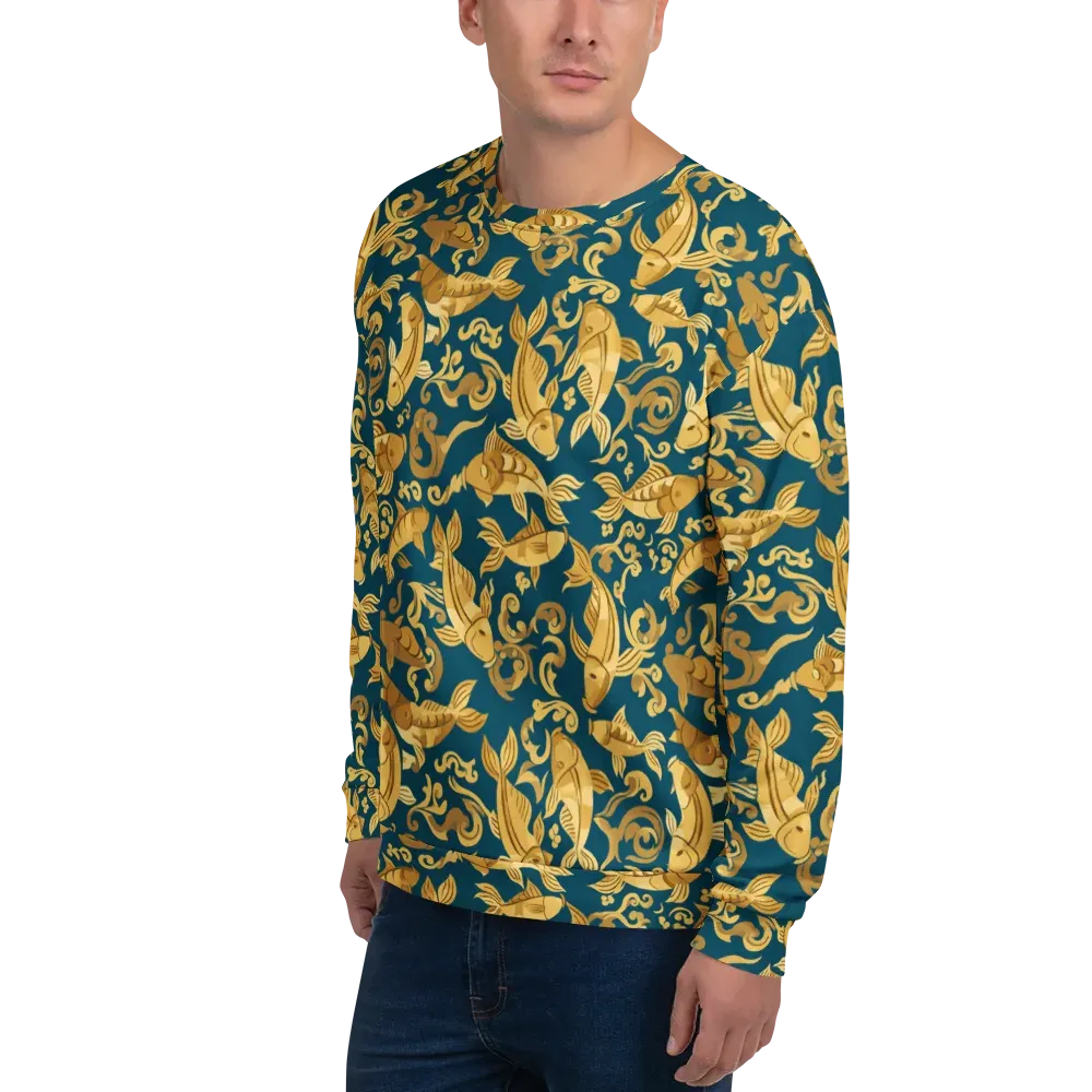Golden Pond on Sweatshirt — Left Front