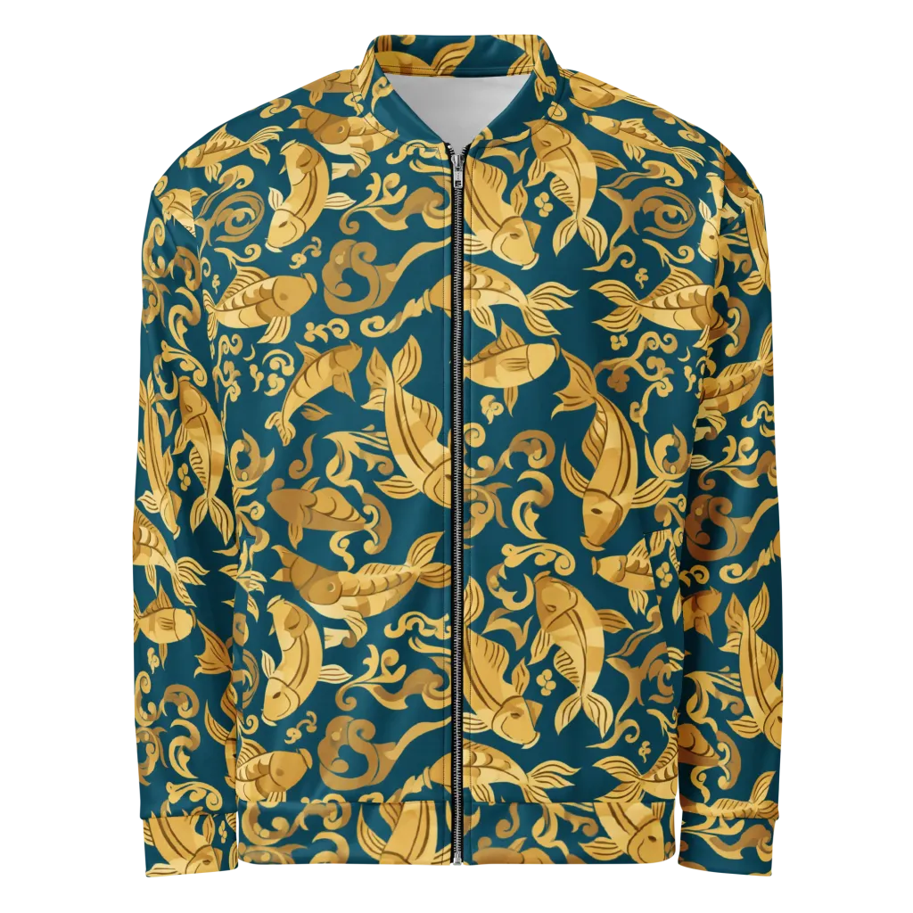Golden Pond on Bomber Jacket — Front