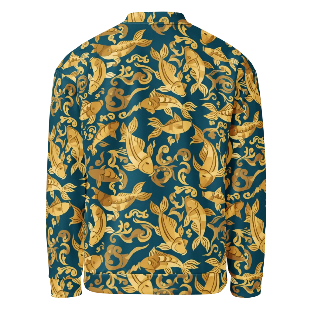 Golden Pond on Bomber Jacket — Back