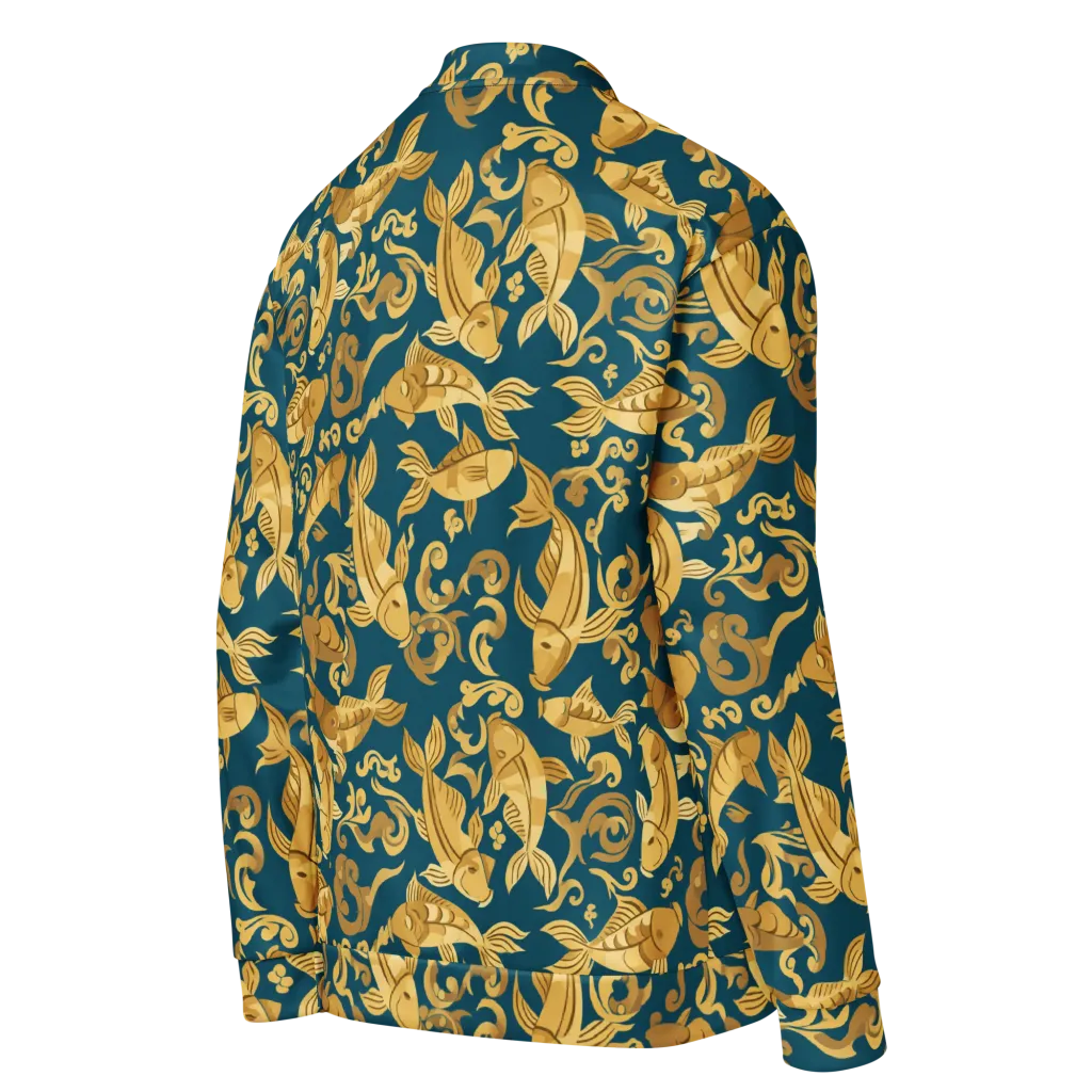 Golden Pond on Bomber Jacket — Right Back