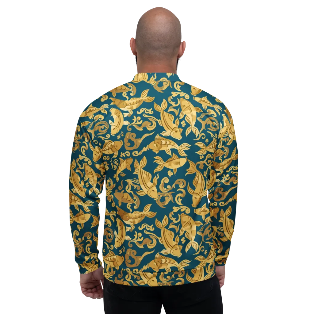 Golden Pond on Bomber Jacket — Back