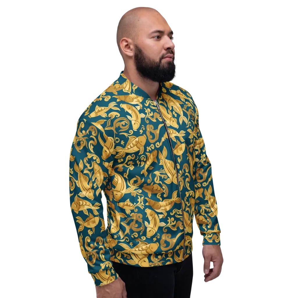 Golden Pond on Bomber Jacket — Right