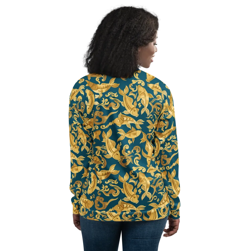Golden Pond on Bomber Jacket — Back
