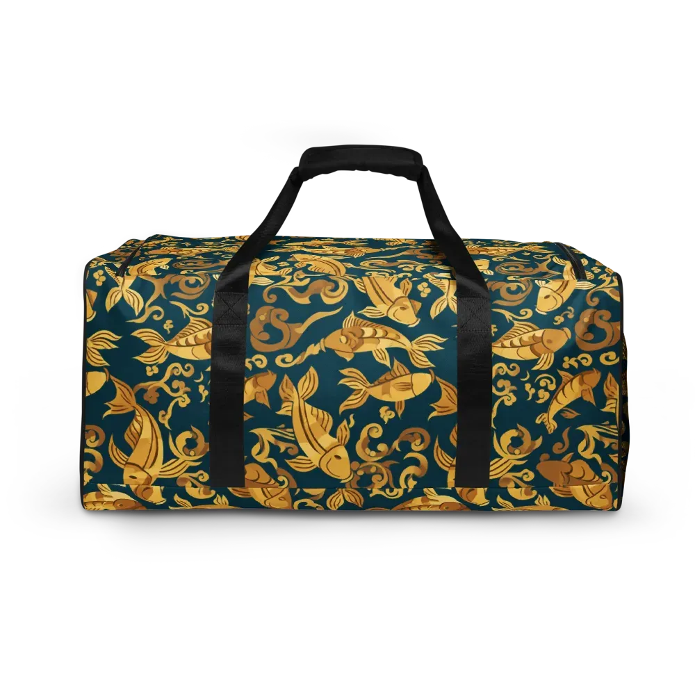 Golden Pond on Duffle Bag — Back