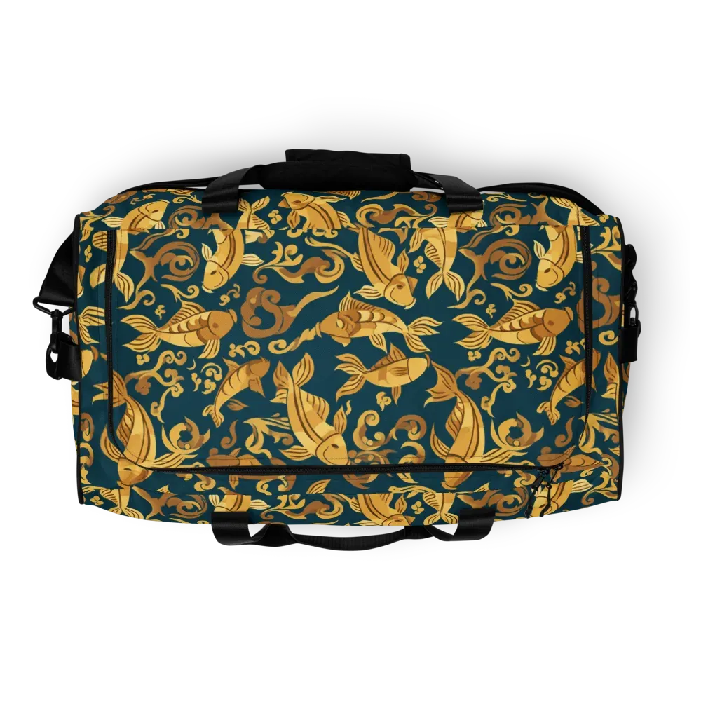 Golden Pond on Duffle Bag — Top