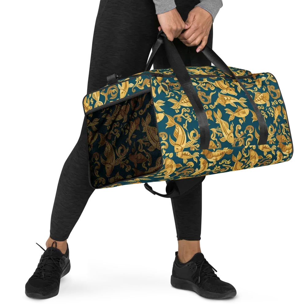 Golden Pond on Duffle Bag — Right Front