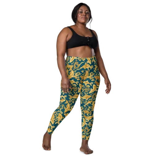 Golden Pond on a Leggings with Pockets