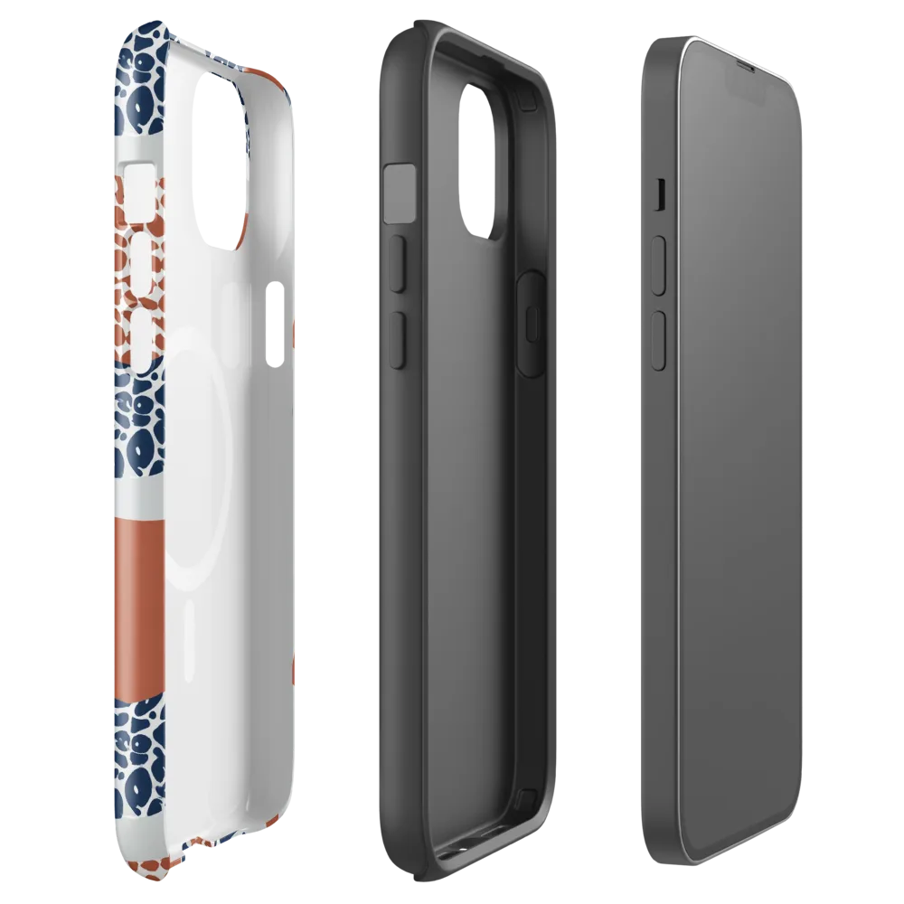 Indigo Apron on MagSafe Tough Case for iPhone® — Front