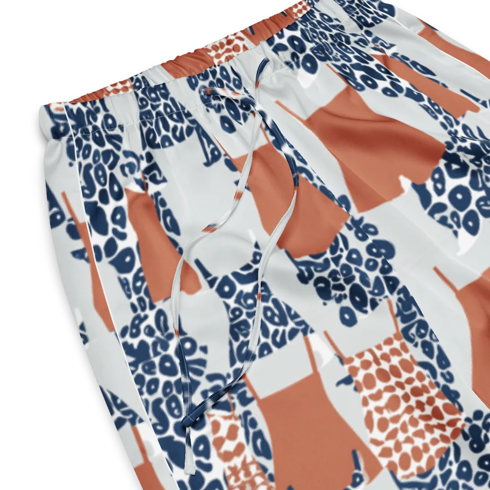 Indigo Apron on Women's Pajama Pants — Product details