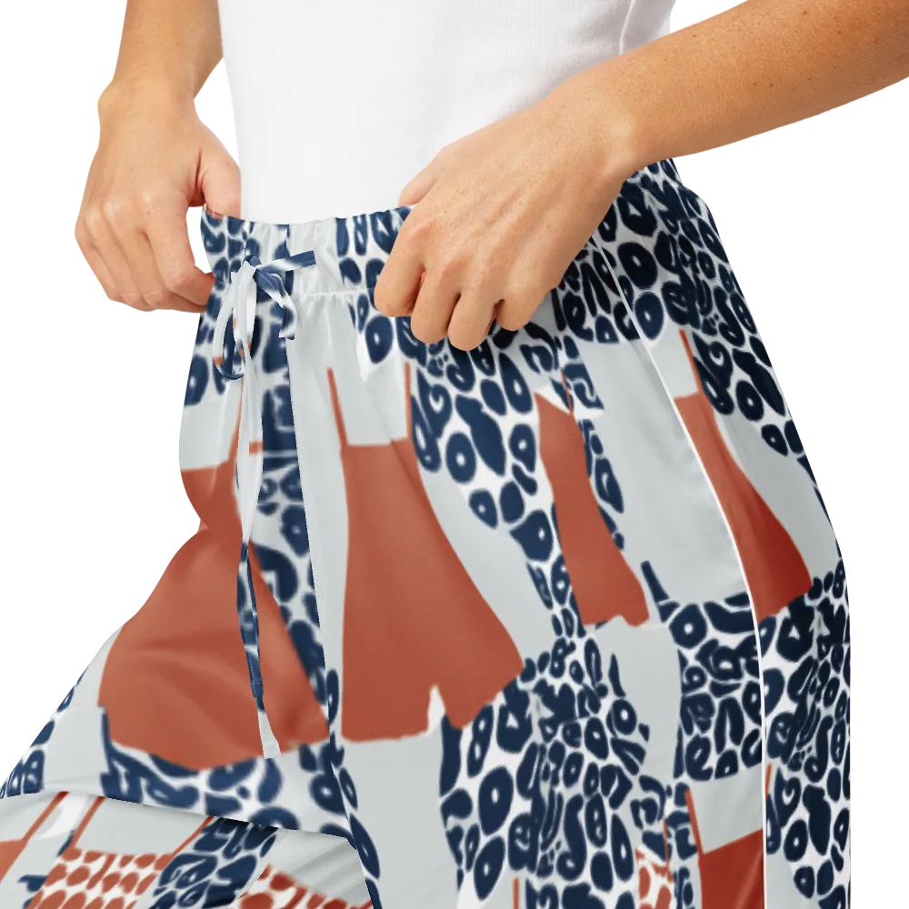 Indigo Apron on Women's Pajama Pants — Product details