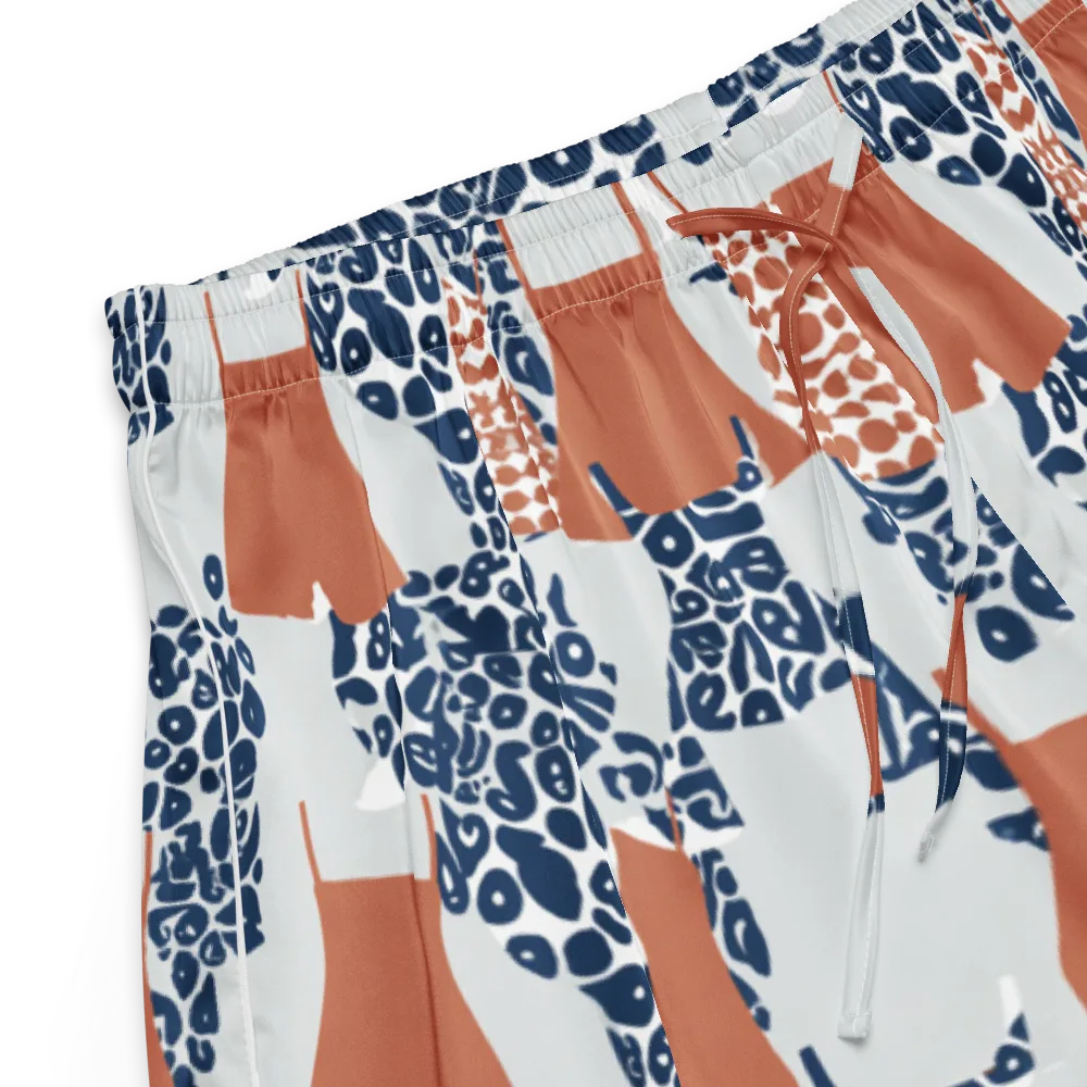 Indigo Apron on Women's Pajama Shorts — Product details