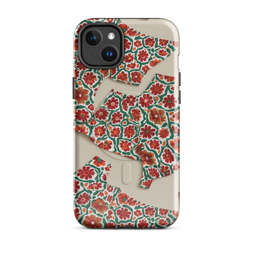 Carmine Garden on MagSafe Tough Case for iPhone® — Front