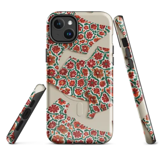 Carmine Garden on a MagSafe Tough Case for iPhone®