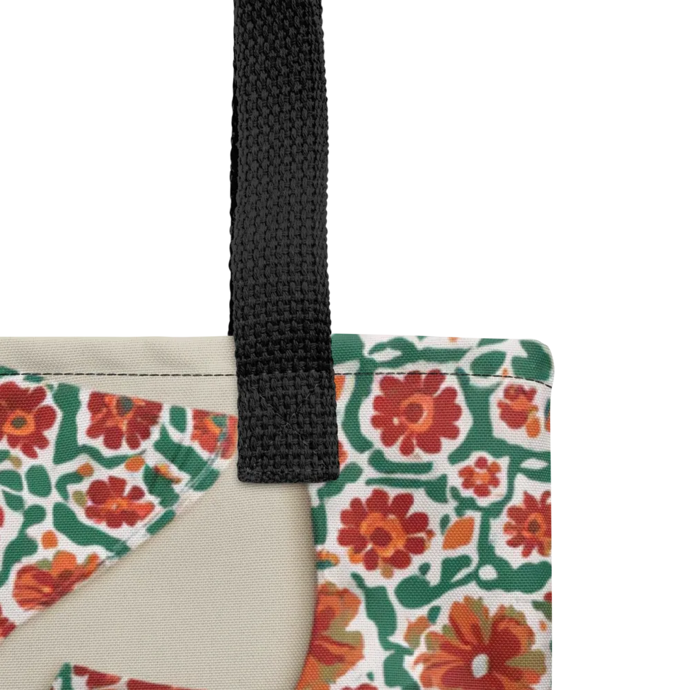 Carmine Garden on Tote Bag — Product details