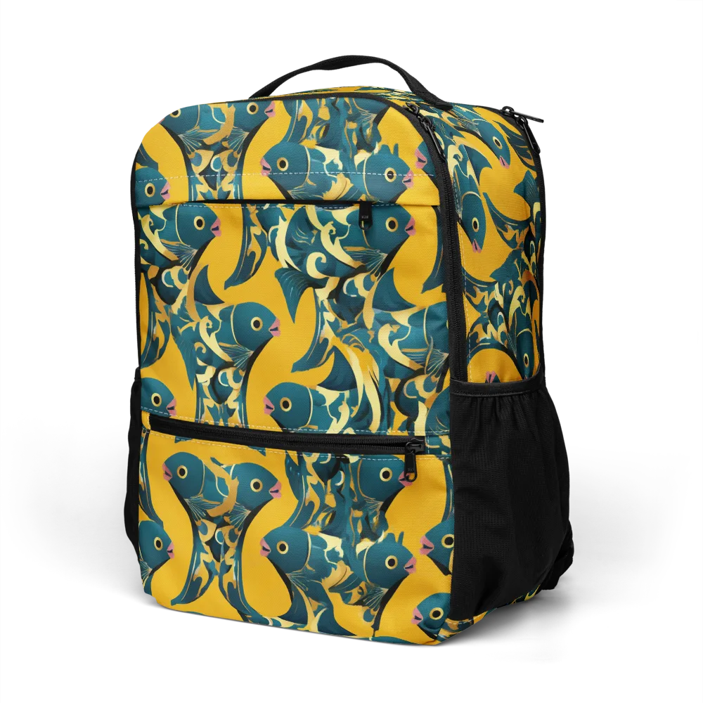 Canary Current on Utility Backpack — Left Front