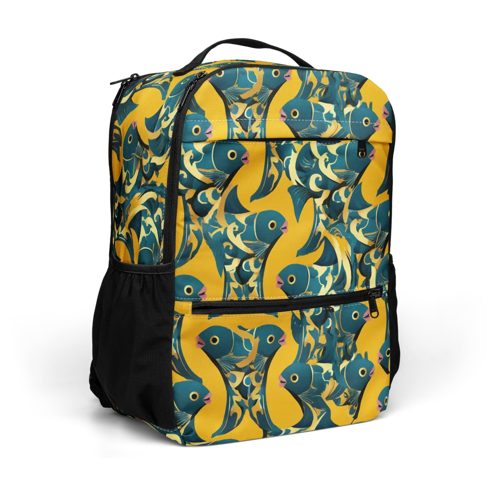 Canary Current on Utility Backpack — Right Front
